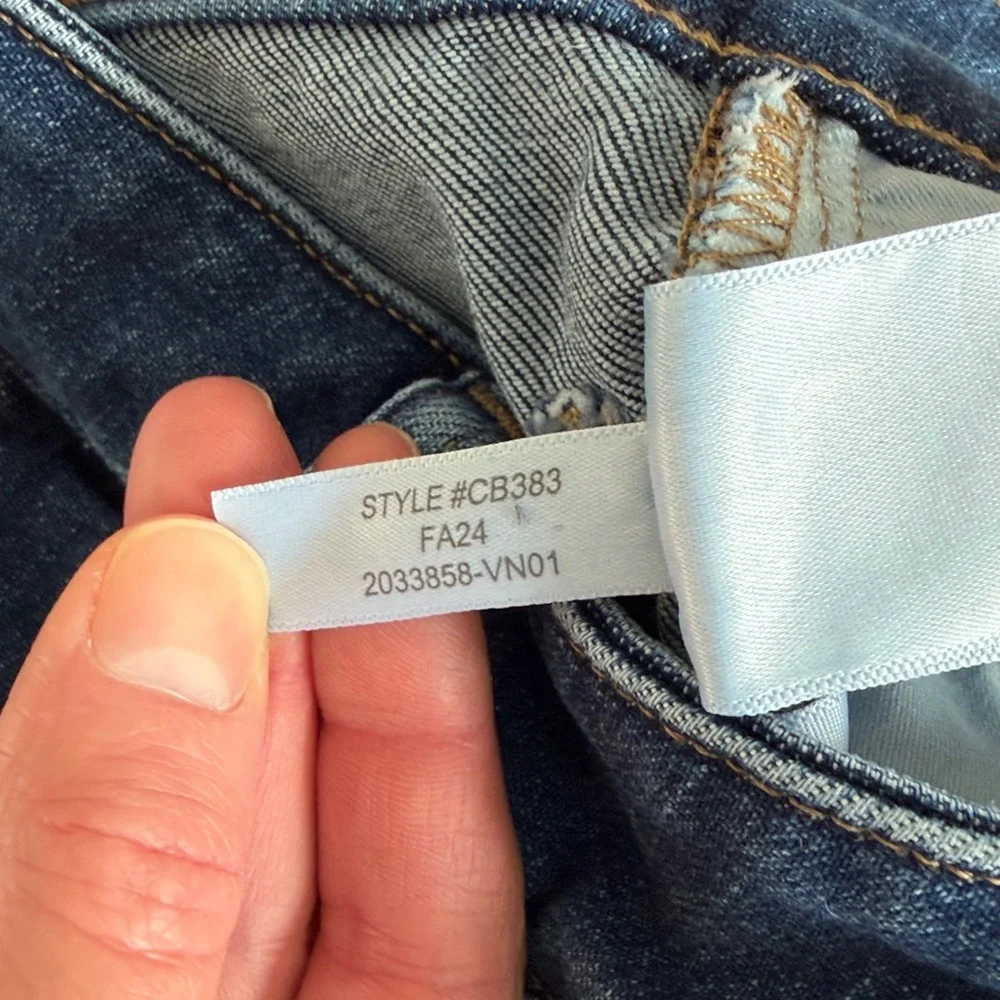 J. Crew Dark Blue Flare Jeans - Picture 3 of 7